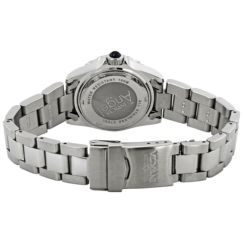Angel Silver Crystal-set Dial Ladies Watch