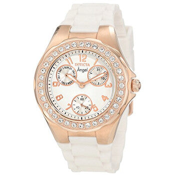 Angel Jellyfish Multi-Function White Dial Ladies Watch