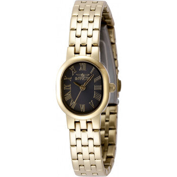 Angel Quartz Charcoal Dial Ladies Watch