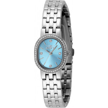 Angel Quartz Crystal Tiffany Blue Dial Ladies Watch