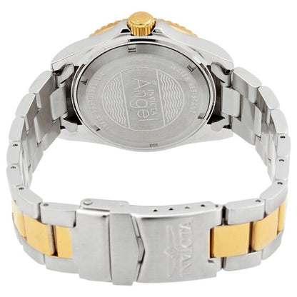 Angel Quartz Crystal White Mother of Pearl Dial Ladies Watch