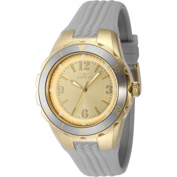 Angel Quartz Gold Dial Ladies Watch