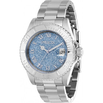 Angel Quartz Ladies Light Blue Dial Watch