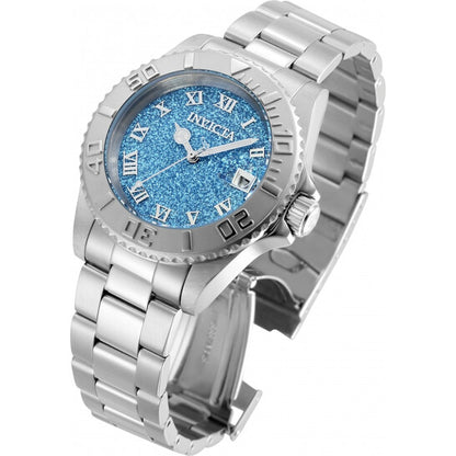 Angel Quartz Ladies Light Blue Dial Watch