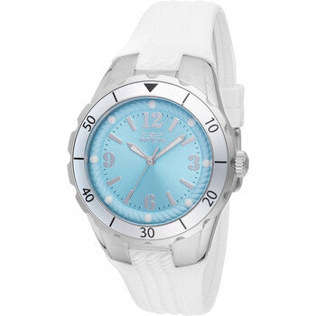 Angel Quartz Light Blue Dial Ladies Watch