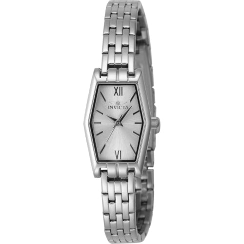 Angel Quartz Silver Dial Ladies Watch