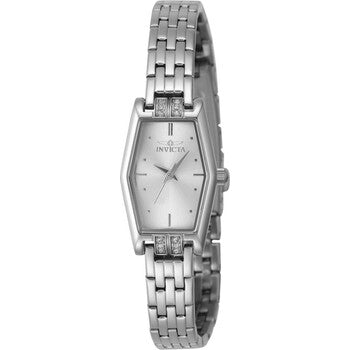 Angel Quartz Silver Dial Ladies Watch