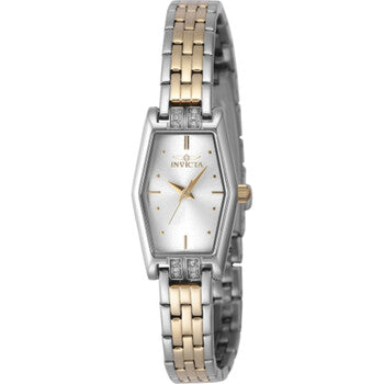 Angel Quartz Silver Dial Ladies Watch
