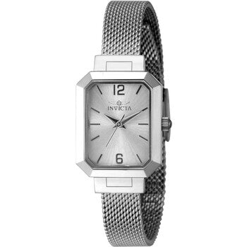 Angel Quartz Silver Dial Ladies Watch