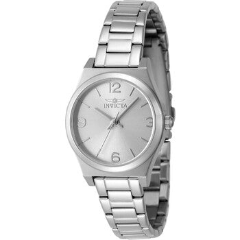 Angel Quartz Silver Dial Ladies Watch