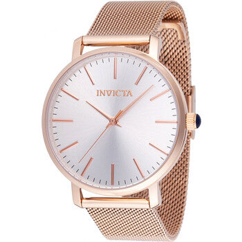 Angel Quartz Silver Dial Ladies Watch
