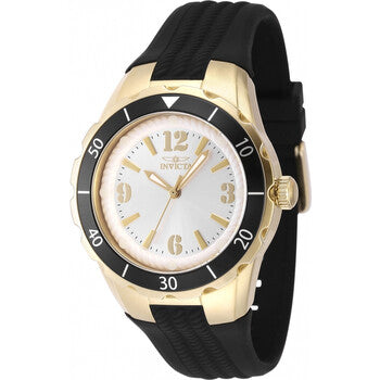 Angel Quartz Silver Dial Ladies Watch