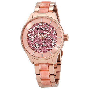 Angel Rose Dial Ladies Watch