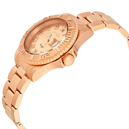 Angel Rose Dial Rose Gold-tone Ladies Watch