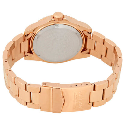 Angel Rose Dial Rose Gold-tone Ladies Watch