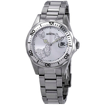 Angel Silver Dial Ladies Watch