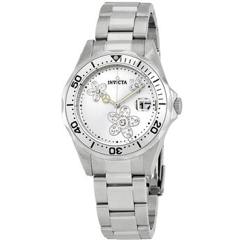 Angel Silver Dial Ladies Watch