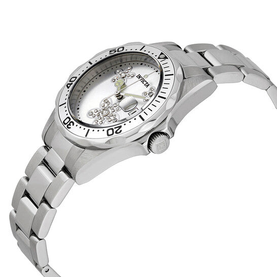 Angel Silver Dial Ladies Watch