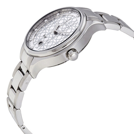 Angel White Mother of Pearl Dial Ladies Watch