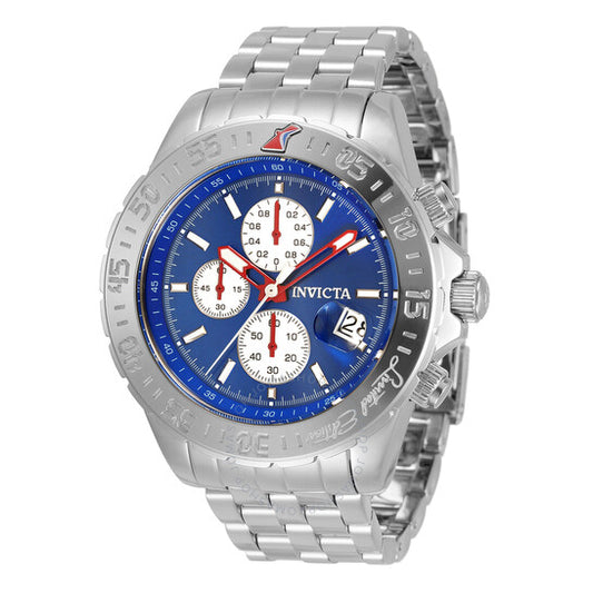 Invicta, Aviator Alarm Chronograph Quartz Blue Dial Men's Watch