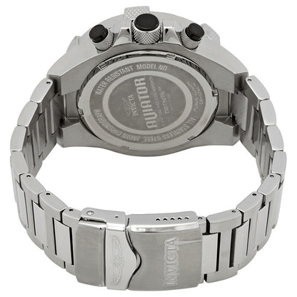 Aviator Chronograph Black Dial Men's Watch