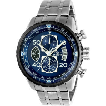 Aviator Chronograph Blue Dial Men's Watch