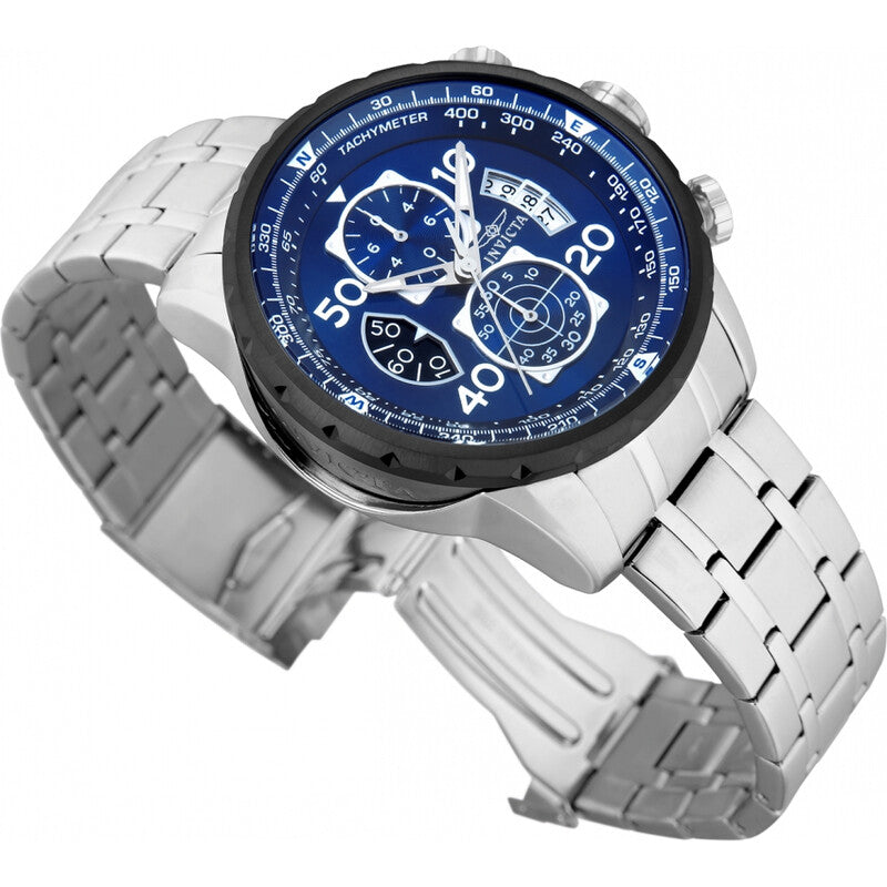 Aviator Chronograph Blue Dial Men's Watch