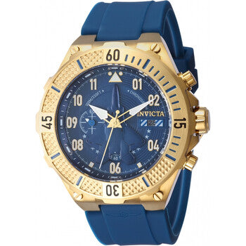 Aviator Chronograph Quartz Blue Dial Men's Watch