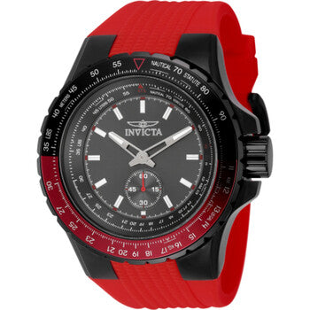 Aviator Quartz Gunmetal Dial Men's Watch