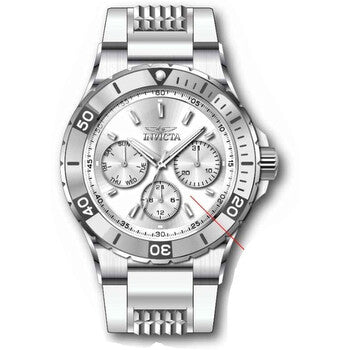 Aviator Quartz Silver Dial Ladies Watch