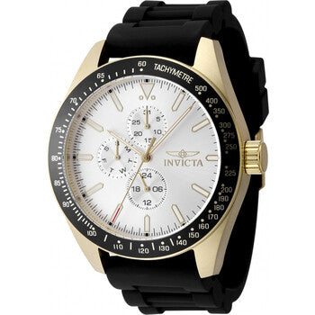 Aviator Quartz Silver Dial Men's Watch