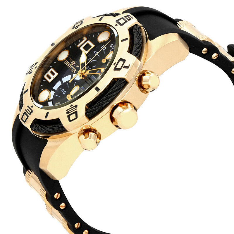Bolt Chronograph Black Dial Men's Watch