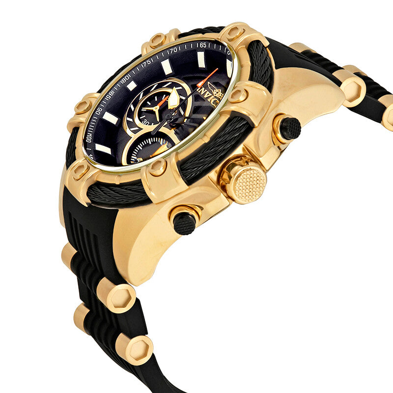 Bolt Chronograph Black Dial Men's Watch