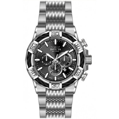 Bolt Chronograph GMT Quartz Black Dial Men's Watch