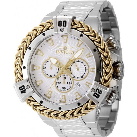 Invicta, Bolt Chronograph GMT Quartz Silver Dial Men's Watch