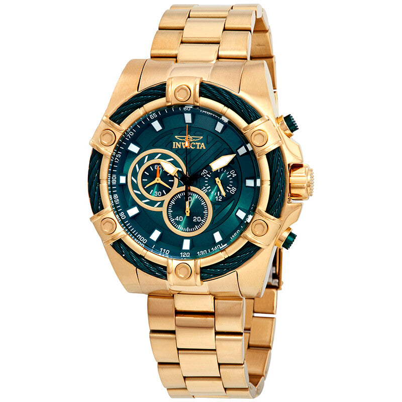 Bolt Chronograph Green Dial Men's Watch