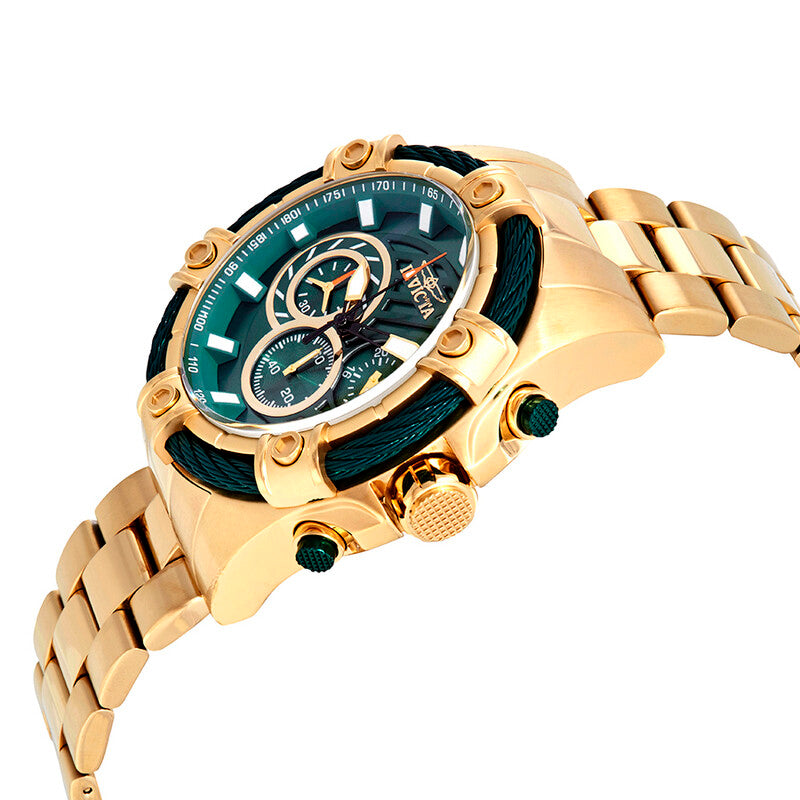 Bolt Chronograph Green Dial Men's Watch