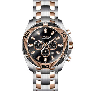 Bolt Chronograph Quartz Black Dial Men's Watch