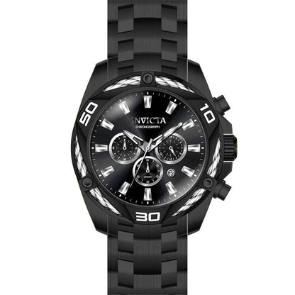 Bolt Chronograph Quartz Black Dial Men's Watch