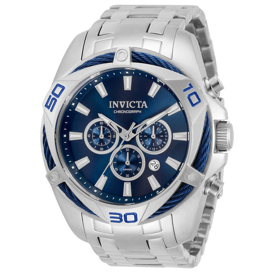 Bolt Chronograph Quartz Blue Dial Men's Watch