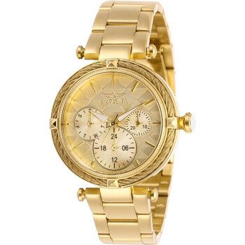 Bolt Gold Dial Ladies Watch