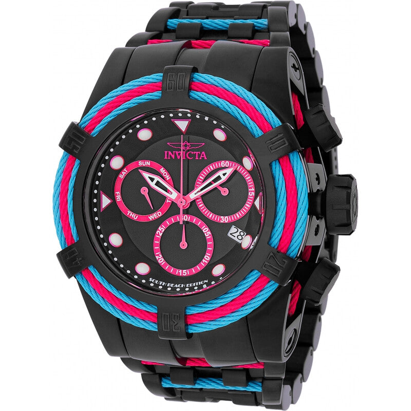 Bolt SOUTH BEACH Chronograph Quartz Black Dial Men's Watch