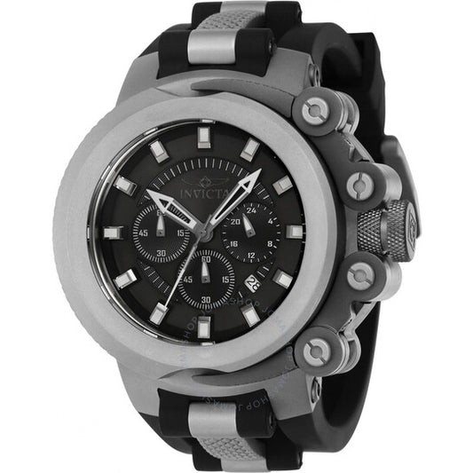 Invicta, Coalition Forces Chronograph GMT Quartz Black Dial Men's Watch