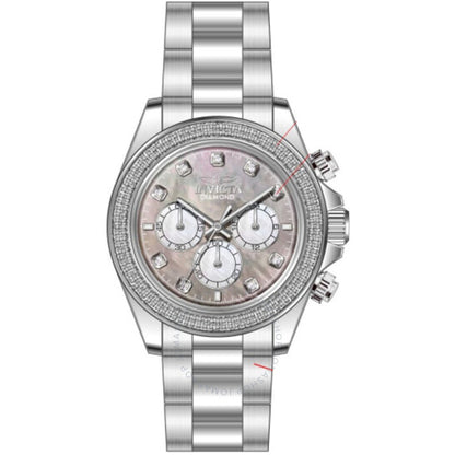 Invicta, Elite Diamond Chronograph GMT Quartz Men's Watch