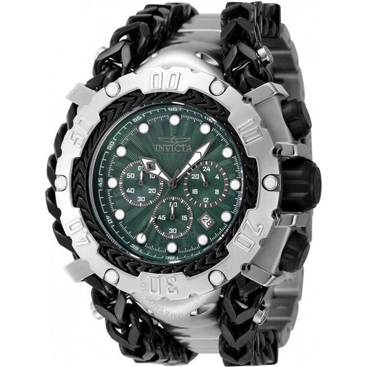 Invicta, Gladiator Chronograph GMT Quartz Green Dial Men's Watch