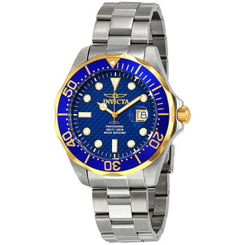 Grand Diver Blue Carbon Fiber Dial Men's Watch