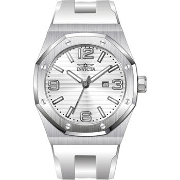 Huracan Quartz Date Silver Dial Men's Watch