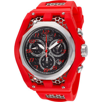 Racing Chronograph Quartz Black Dial Men's Watch