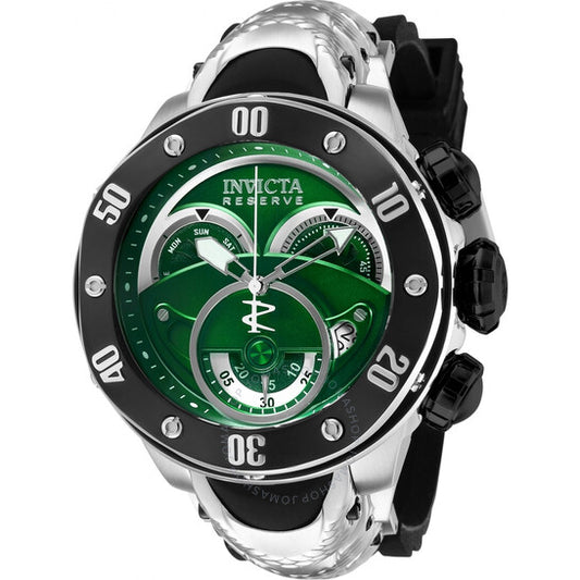Invicta, Kraken Chronograph Quartz Green Dial Men's Watch