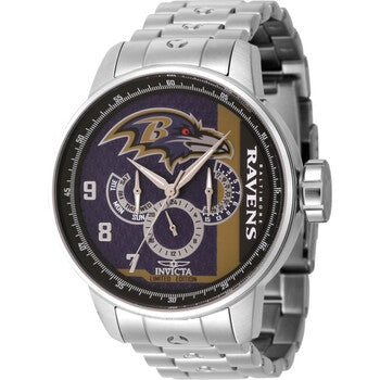 NFL Baltimore Ravens GMT Quartz Men's Watch